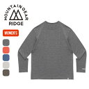 【ラスト1点】リッジマウンテンギア メリノベーシックTeeロングスリーブ【ウィメンズ】 RIDGE MOUNTAIN GEAR Tシャツ 長袖 レディース おし...