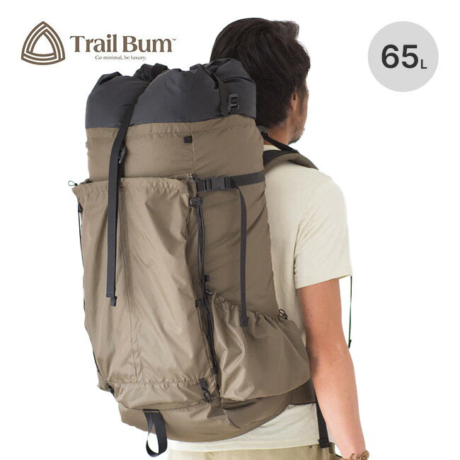 トレイルバム ホーラー100D TRAIL BUM 24SSTB080030 ザック リュック 大型 軽量 65L 登山 ハイキング キャンプ アウトドア フェス 【正規品】