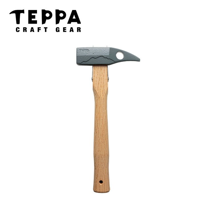 テッパ ベースキャンプハンマー TEPPA 14031 ペグハンマー 金槌 金づち かなづち ペグ テント タープ キャンプ アウトドア フェス 