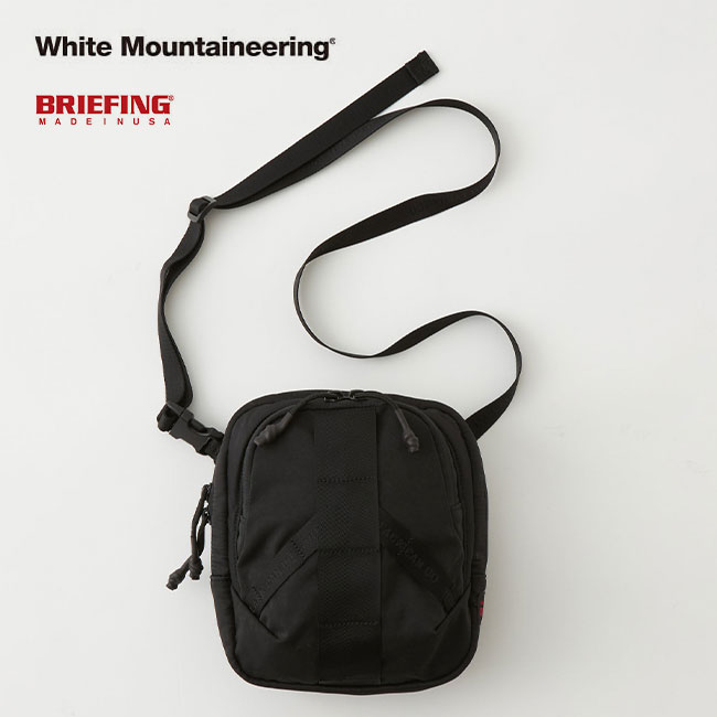 ブリーフィング ホワイトマウンテニアリング×ブリーフィング ショルダーバッグ White Mountaineering×BRIEFING 'SHOULDER BAG' BK2471803 鞄 バッグ ショルダーバッグ ポーチ アウトドア フェス キャンプ 【正規品】
