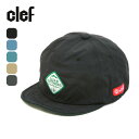 クレ ロニーB・キャップ Clef RONNIE B.CAP メンズ レディース ユニセックス RB3639 帽子 キャップ フェス おしゃれ キャンプ アウト...