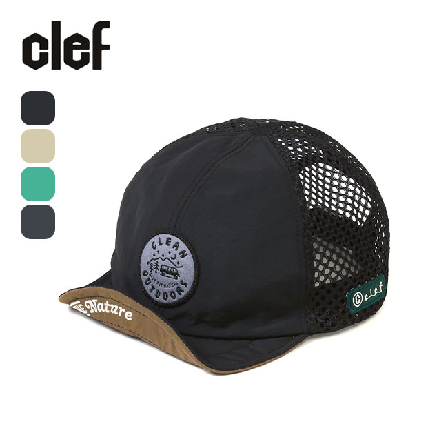 クレ 帽子 メンズ クレ バムメッシュキャップ Clef BUM MESH CAP メンズ レディース ユニセックス RB3652 帽子 ハット キャップ キャンプ アウトドア 【正規品】