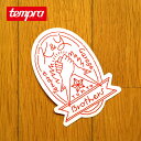 【GWまとめ買いクーポン】テンプラサイクル K&Yテンプラガレージブラザーズ ステッカー tempra cycle シール おしゃれ キャンプ アウトドア