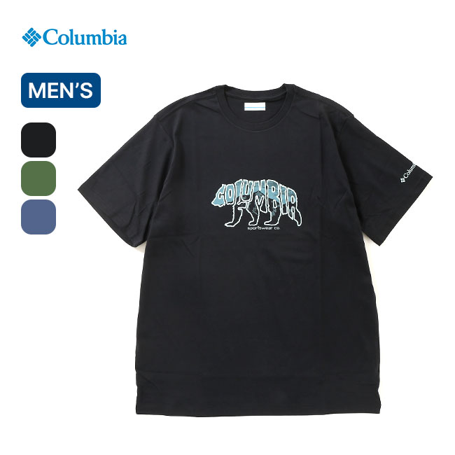 楽天OutdoorStyle サンデーマウンテンコロンビア ロッカウェイリバーアウトドア ショートスリーブティー メンズ Columbia Rockaway River Outdoor SS Tee メンズ AM8917 トップス カットソー プルオーバー Tシャツ 半袖 ショートスリーブ アウトドア フェス キャンプ 【正規品】