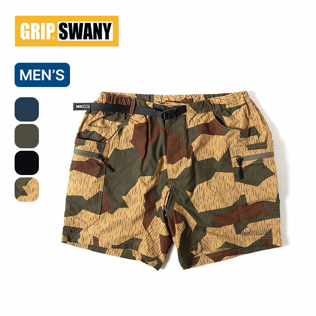 グリップスワニー ギアショーツ4.0 GRIP SWANY GEAR SHORTS 4.0 メンズ GSP-109 ギアショーツ 短パン ショートパンツ キャンプ アウトドア 速乾 【正規品】