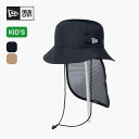 【GWまとめ買いクーポン】ニューエラ OD アドベンチャーライトシェードプロライト【キッズ】 NEW ERA 帽子 ハット アドベンチャーハット あご紐 サンシ...