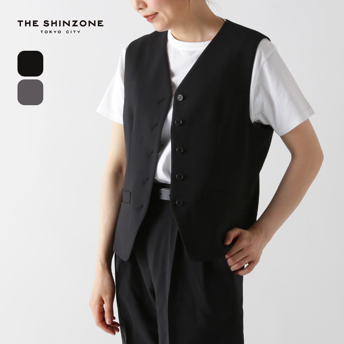 楽天OutdoorStyle サンデーマウンテンザ シンゾーン クライスラージレ THE SHINZONE CHRYSLER GILET レディース ウィメンズ 24MMSJK02 トップス アウター ジャケット ベスト マスキュリンルック キャンプ アウトドア 【正規品】