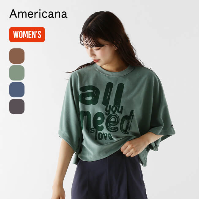 楽天市場】americana アメリカーナ(Tシャツ・カットソー 楽天市場】americana アメリカーナ(Tシャツ・カットソー