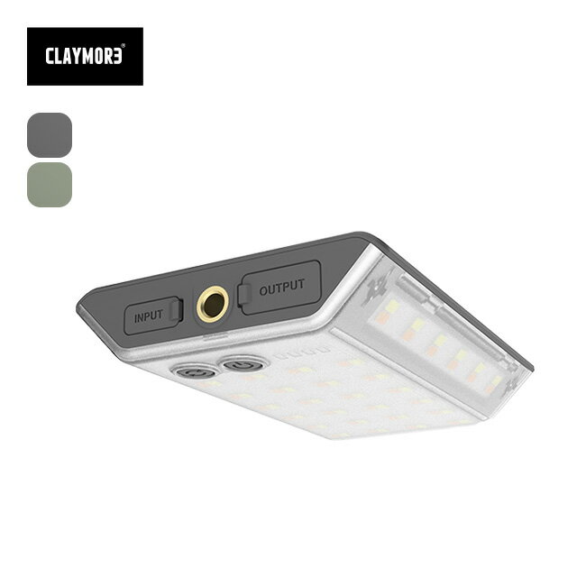 クレイモア 3フェイスミニ CLAYMORE 3FACE mini CLF-500 ライト LED 照明 モバイルバッテリー 充電 USB 災害 非常用 キャンプ アウトドア 【正規品】