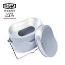 ルースターギアマーケット 飯盒バケツ ROOSTER GEAR MARKET 川釣り 渓流釣り フィッシング バケツ クッカー 飯ごう 炊飯 4号 調理器具 フ...