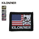 キロナイナー ミニフリーダムクロスボーンズドッグアンドロゴパッチ KILONINER Mini Freedom Crossbones Dog and Logo ...