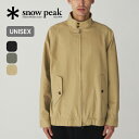【ラスト1点】【SALE 30%OFF】スノーピーク タキビチノジャケット snow peak apparel TAKIBI Chino Jacket メンズ レディース ユニセックス JK-24AU107 アウター トップス タウンユース スタイリッシュ アパレル おしゃれ キャンプ アウトドアウェア