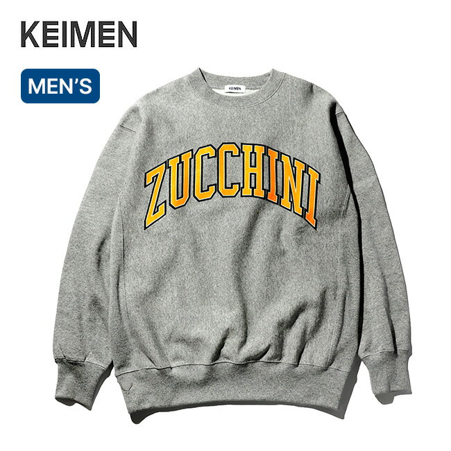 【SALE 50%OFF】カイメン ズッキーニスウェット KEIMEN ZUCCINI sweat メンズ KE-0018 トレーナー 長袖 トップス 裏起毛 ...