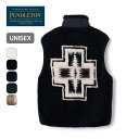 【SALE Max40%OFF】【ラスト1点】ペンドルトン ボアスタンドベスト ユニセックス PENDLETON Boa Stand Vest 4475-701...