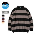 【GW限定クーポン対象】【SALE Max45%OFF】【ラスト1点】カブー ボーダーニット KAVU ユニセックス メンズ レディース トップス ニット プル...