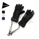 【SALE Max45%OFF】アンドワンダー ハイロフトフリースグローブ and wander high loft fleece glove メンズ レディー...