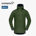 【SALE 40%OFF】【ラスト1点】ノローナ クヴィンへラド ウールスモック メンズ NORRONA kvinnherad wool Smock Men's...
