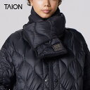 タイオン ミリタリーリバーシブルダウンマフラー(ソフトシェル) TAION MILITARY REVERSIBLE DOWN SCARF(SOFT SHELL)...