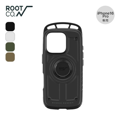ルートコー グラビティショックレジストケース Pro(iPhone16Pro専用) ROOT CO. iPhoneケース 携帯ケース スマートフォンケース スマホケース フェス おしゃれ キャンプ アウトドア
