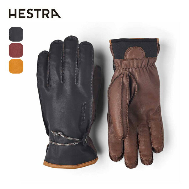 【SALE 30%OFF】ヘストラ ワカヤマ HESTRA WAKAYAMA メンズ レディース ユニセックス 3000660 手袋 オールレザーグローブ ハンドカフ 皮革 スキー おしゃれ キャンプ アウトドア