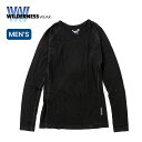 ウィルダネスウェア ライトメリノ170ロングスリーブクルー WILDERNESS WEAR Light Merino 170 Long Sleeve Crew メンズ トップス インナー ランニング クライミング 登山 おしゃれ キャンプ アウトドアウェア