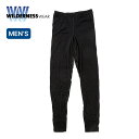 ウィルダネスウェア ライトメリノ170レギンス WILDERNESS WEAR Light Merino 170 Leggings メンズ ボトムス インナー ...