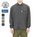 【SALE Max20%OFF】リッジマウンテンギア ベーシックロングスリーブシャツ RIDGE MOUNTAIN GEAR メンズ 長袖 ロングスリーブ ロン...