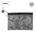 アソビト ライトウェイトフラットポーチ A4 asobito lightweight flat pouch aba-012 軽量 収納 小物 ケーブル 機器 小...