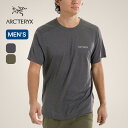 アークテリクス コーマックアークバードロゴSS メンズ ARC'TERYX Cormac Arc’Bird Logo SS M Tシャツ ティシャツ 半袖 カッ...