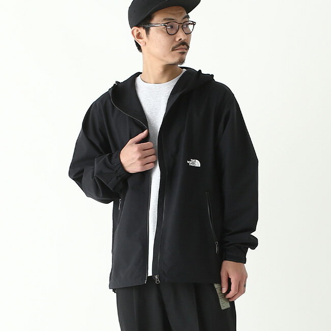 【SALE 40%OFF】【25春夏】ザ・ノース・フェイス コンパクトジャケット メンズ THE NORTH FACE COMPACT JACKET NP72230 ノースフェイス マウンテンパーカー ナイロン ウィンドブレーカー アウター 軽量 春 撥水 防風 黒 ツートン アウトドア
