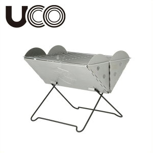 ユーコ フラットパックポータブル グリル&ファイヤーピット UCO Flatpack Portable Grill&FirePit 27175 ユーシーオー ユーコー ユコ 焚火台 折りたたみ式 グリル ファイヤーピット キャンプ アウトドア フェス【正規品】