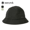 スノーピーク ライトマウンテンクロスハット snow peak Light Mountain Cloth Hat メンズ レディース ユニセックス AC-25SU018 帽子 カジュアルハット タウンユース ハイキング 登山 おしゃれ キャンプ アウトドア