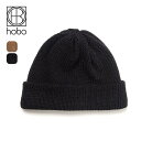 ホーボー ワッフルビーニーC/N hobo WAFFLE BEANIE C/N ユニセックス メンズ レディース HB-H4501 帽子 ニット帽 ニットキャッ...