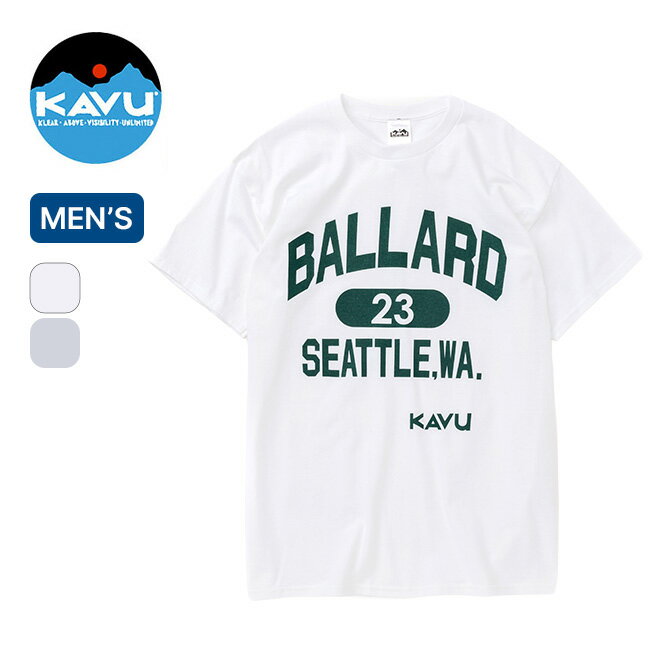【SALE 30%OFF】カブー バラードTee KAVU 19822243 メンズ Tシャツ トップス 半袖 おしゃれ キャンプ アウトドア
