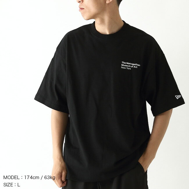【SALE Max60%OFF】【ラスト1点】ニューエラ×ザメット SSオーバーサイズドコットンTEEザメットバックロゴ NEW ERA×THE MET コラボ 限定 Tシャツ ティシャツ 半袖 カットソー トップス おしゃれ キャンプ アウトドア canpanera-10096756 OutdoorStyle サンデーマウンテン サンプル画像2
