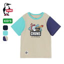 【SALE Max30%OFF】チャムス ラブ&アドベンチャーブービーTシャツ【キッズ】 CHUMS Love & Adventure Booby T-Shirt 子供 ユース CH21-1366 トップス 半袖 ショートスリーブ タウンユース おしゃれ キャンプ アウトドア