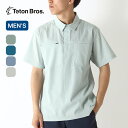 ティートンブロス チルポロ メンズ Teton Bros. Chill Polo ポロシャツ 半袖シャツ ショートスリーブ トップス 通気性 吸汗速乾 撥水 防...