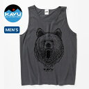 カブー ベアタンクトップ KAVU Bear Tanktop 19822268 メンズ トップス カットソー プルオーバー タンクトップ ノースリーブ フェス ...