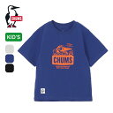 チャムス スペースブービーTシャツ【キッズ】 CHUMS Space Booby T-Shirt 子供 ユース CH21-1356 トップス 半袖 ショートスリーブ オーバーサイズ タウンユース おしゃれ キャンプ アウトドア