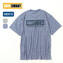 グリップスワニー ボックスロゴドライS/S TEE GRIP SWANY BOX LOGO DRY S/S TEE GSMCT0014 メンズ トップス カットソー Tシャツ 半袖 おしゃれ キャンプ アウトドア