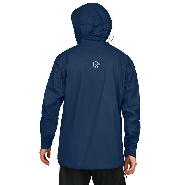 ノローナ フォルケティン ドライ1ジャケット メンズ NORRONA falketind dri1 Jacket Men's 1885-25 フード 春&sim;秋 防水 レインウェア 登山 トレッキング キャンプ アウトドア 2