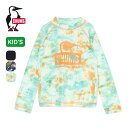 【SALE 10%OFF】チャムス スプラッシュブービーフェイスL/S Tシャツ【キッズ】 CHUMS Splash Booby Face L/S T-Shirt キッズ CH21-1374 子供服 ロングスリーブ 長袖 Tシャツ ラッシュガード おしゃれ キャンプ アウトドア
