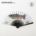 ヘミングス リッカ フィッシング扇子 HEMING'S RICCA15018 扇子 うちわ せんす トラベル 旅行 キャンプ アウトドア