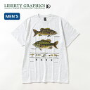 リバティーグラフィック バス&フライズ LIBERTY GRAPHICS Bass & Flies メンズ トップス カットソー Tシャツ 半袖 おしゃれ キャンプ アウトドア