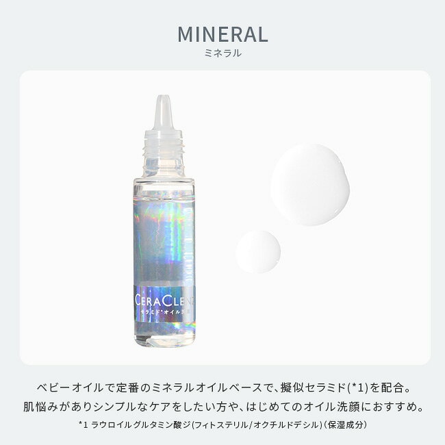 ミューレ セラクレンズ MINERAL mini 15ml MIULE クレンジング オイル洗顔 メイク落とし スキンケア 化粧品 携帯用 防災 フェス 登山 おしゃれ キャンプ アウトドア canpanera-10096407 OutdoorStyle サンデーマウンテン サンプル画像3