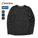 ティートンブロス アクシオライトL/S メンズ Teton Bros. Tシャツ ティシャツ 長袖 ロングスリーブ ロンT カットソー トップス おしゃれ キャンプ アウトドア