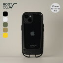 ルートコー グラビティショックレジストケース+Hold. (iPhone 13/14/15兼用専用) ROOT CO. GSH-4386 iPhoneケース 携帯ケース スマートフォンケース スマホケース フェス おしゃれ キャンプ アウトドア