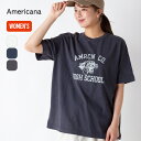 アメリカーナ AMRCN CO.HIGH SCHOOL USED加工S/ST AMERICANA ウィメンズ レディース BRF-782A/2 トップス Tシャ...