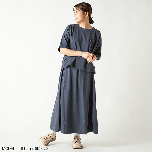 コロンビア マーサーストリートショートスリーブクロップドTシャツ【ウィメンズ】 Columbia Mercer Street SS Cropped Tee PL1412 トップス 半袖 クロップド丈 セットアップ 速乾 シンプル おしゃれ キャンプ アウトドア canpanera-10098775 OutdoorStyle サンデーマウンテン サンプル画像2