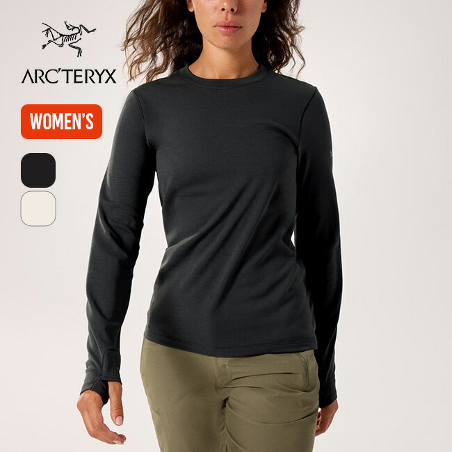 アークテリクス ティーマサーマルクルーLS【ウィメンズ】 ARC'TERYX Taema Thermal Crew LS W レディース Tシャツ 長袖 ロングスリーブ クルーネック ベースレイヤー 登山 arcteryx おしゃれ キャンプ アウトドア